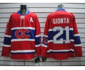 nhl jerseys montreal canadiens #21 gionta red CA