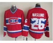 nhl jerseys montreal canadiens #26 naslund red[naslund]