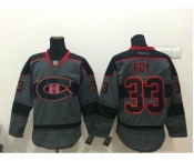 nhl jerseys montreal canadiens #33 roy grey