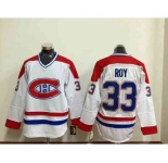 nhl jerseys montreal canadiens #33 roy white