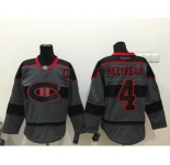 nhl jerseys montreal canadiens #4 beliveau grey[patch C]