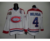 nhl jerseys montreal canadiens #4 beliveau white ccm[2011 winter classic]