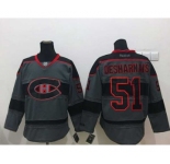 nhl jerseys montreal canadiens #51 desharnais grey