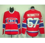 nhl jerseys montreal canadiens #67 pacioretty red