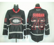 nhl jerseys montreal canadiens #76 subban black[2011 new]