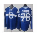 nhl jerseys montreal canadiens #76 subban blue