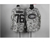 nhl jerseys montreal canadiens #76 subban camo