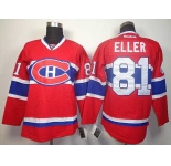 nhl jerseys montreal canadiens #81 eller red