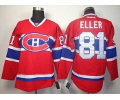 nhl jerseys montreal canadiens #81 eller red