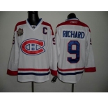 nhl jerseys montreal canadiens #9 richard white ccm[2011 winter classic]