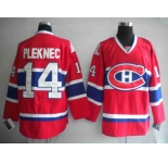 nhl montréal canadiens #14 plekanec red ch