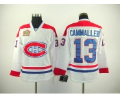 nhl montreal canadiens #13 cammalleri white(winter classic)