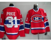 nhl montreal canadiens #31 price red ch
