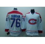 nhl montreal canadiens #76 subban white