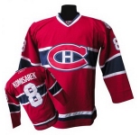 nhl montreal canadiens #8 komisarek red ch
