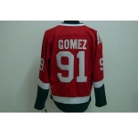 nhl montreal canadiens #91 gomez redgreen cd