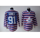 nhl montreal canadiens #91 gomez strip