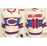 women nhl jerseys montreal canadiens #11 gallagher white[2016 winter classic][gallagher][patch A]