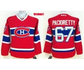 women nhl jerseys montreal canadiens #67 pacioretty red