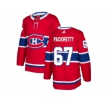 Youth Adidas Montreal Canadiens 67 Max Pacioretty Red Home Authentic Stitched NHL Jersey