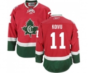 Youth Reebok Montreal Canadiens #11 Saku Koivu Authentic Red New CD NHL Jersey