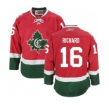 Youth Reebok Montreal Canadiens #16 Henri Richard Authentic Red New CD NHL Jersey