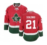 Youth Reebok Montreal Canadiens #21 David Schlemko Authentic Red New CD NHL Jersey