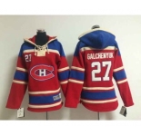 youth nhl jerseys montreal canadiens #27 galchenyuk red[pullover hooded sweatshirt]