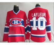 youth nhl montreal canadiens  #10 lafleuri red