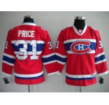 youth nhl montreal canadiens #31 Carey Price red