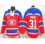 nhl jerseys montreal canadiens #31 price red[pullover hooded sweatshirt]