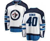 Winnipeg Jets #40 Joel Armia Fanatics Branded White Away Breakaway NHL Jersey