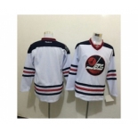 Winnipeg Jets Blank Stitched White NHL Jersey