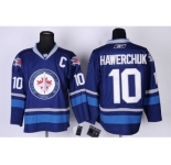 nhl Winnipeg Jets #10 Dale Hawerchuk Blue New Jersey