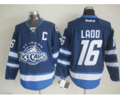 nhl jerseys winnipeg jets #16 ladd blue(C patch) 2012 new