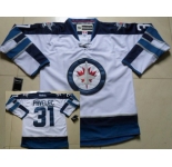 nhl jerseys winnipeg jets #31 prvelec white 2011 new