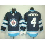 nhl jerseys winnipeg jets #4 bogosian blue 2011 new