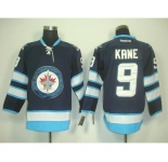 nhl jerseys winnipeg jets #9 kane blue 2011 new