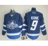 nhl jerseys winnipeg jets #9 kane blue 2012 new