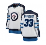 Women Winnipeg Jets #33 Dustin Byfuglien Fanatics Branded White Away Breakaway NHL Jersey