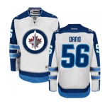 Youth Reebok Winnipeg Jets #56 Marko Dano Authentic White Away NHL Jersey