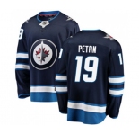 Youth Winnipeg Jets #19 Nic Petan Fanatics Branded Navy Blue Home Breakaway NHL Jersey