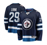 Youth Winnipeg Jets #29 Patrik Laine Fanatics Branded Navy Blue Home Breakaway NHL Jersey