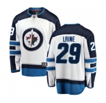 Youth Winnipeg Jets #29 Patrik Laine Fanatics Branded White Away Breakaway NHL Jersey
