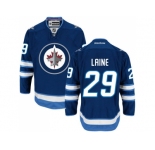 Youth Winnipeg Jets #29 Patrik Laine Navy Blue Home NHL Jersey