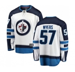 Youth Winnipeg Jets #57 Tyler Myers Fanatics Branded White Away Breakaway NHL Jersey