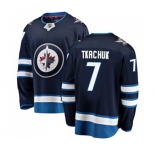 Youth Winnipeg Jets #7 Keith Tkachuk Fanatics Branded Navy Blue Home Breakaway NHL Jersey