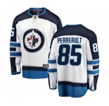 Youth Winnipeg Jets #85 Mathieu Perreault Fanatics Branded White Away Breakaway NHL Jersey