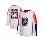 Men Adidas Phoenix Coyotes #23 Oliver Ekman-Larsson White 2018 All-Star Pacific Division Authentic Stitched NHL Jersey
