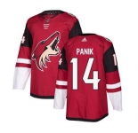 Men's Coyotes #14 Richard Panik Maroon Home Stitched Hockey Jersey